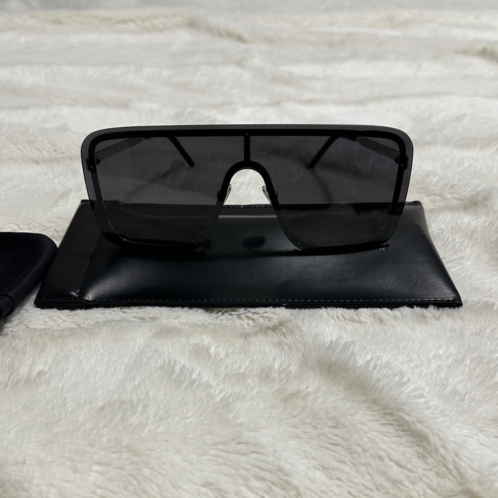 Saint Laurent Black Paris Shield Sunglasses
**SOLD**